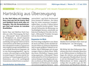 Filderwerkstatt Kooperationspartner von UMverpackt